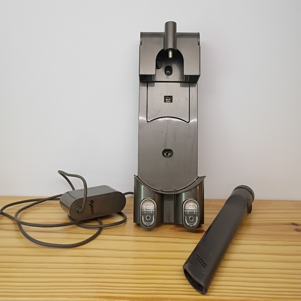 Genuine Original Dyson V6 Wall Dock And Charging Station + Crevice Attachment